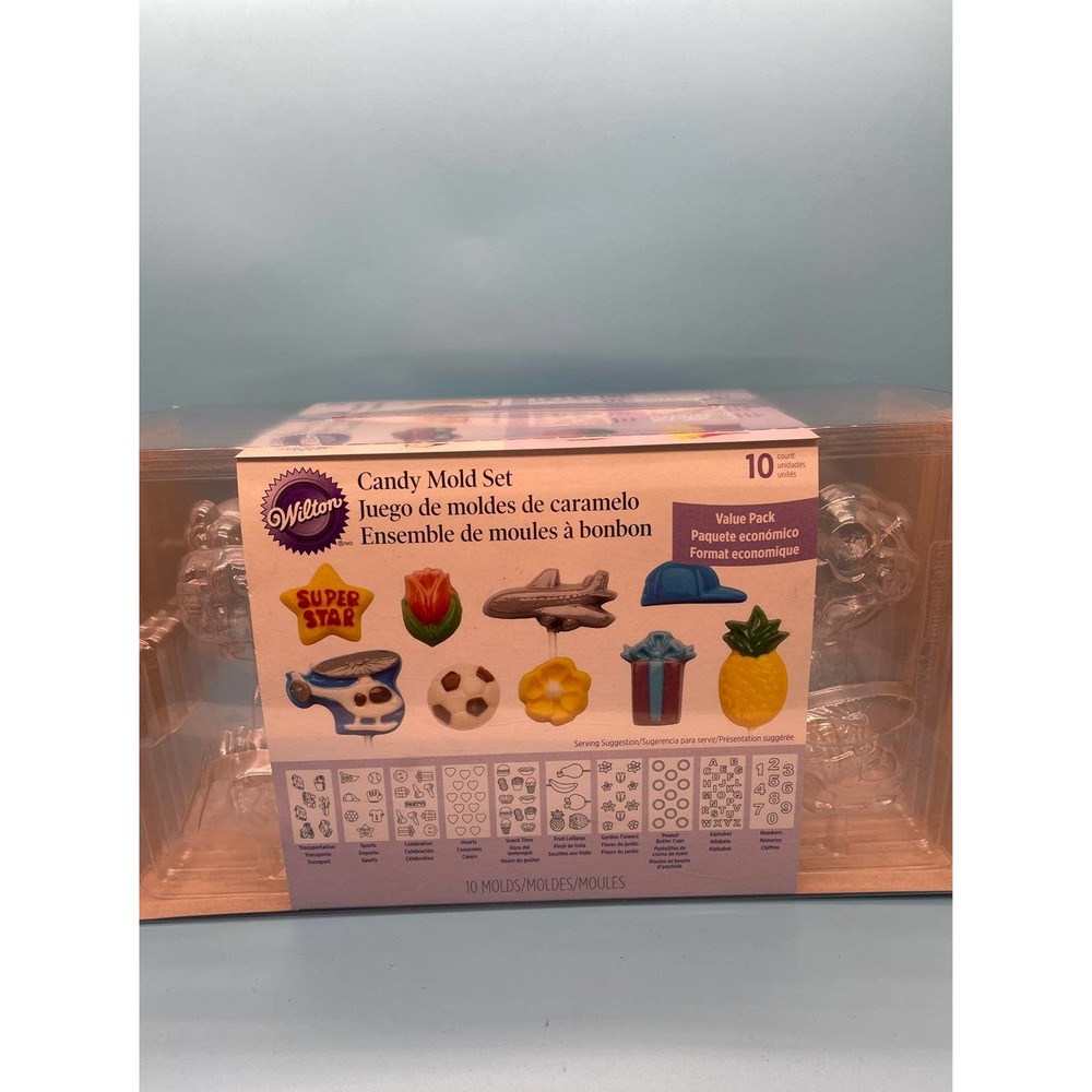 New wilton candy mold set